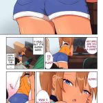 g mu shi tetara on nanoko ga mata no ma ni suwatte kita when i was playing a game a girl sat between my crotch cover